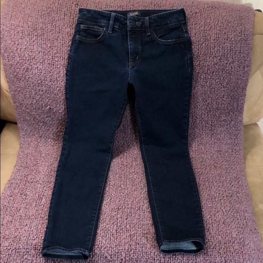 NYDJ Dark Blue Ankle Jeans